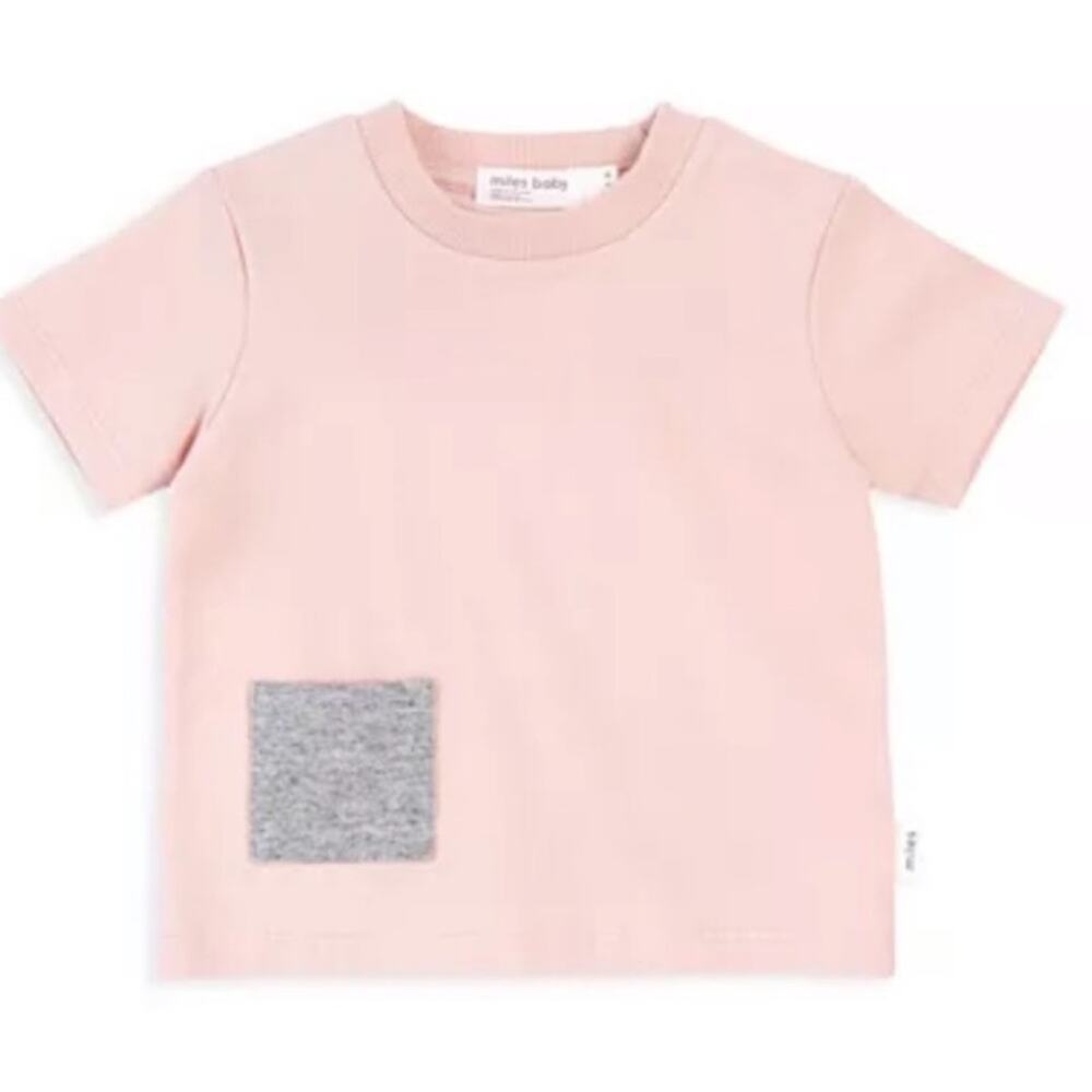 Miles Baby Organic Cotton Blend Pocket Tee, 9M - NWT